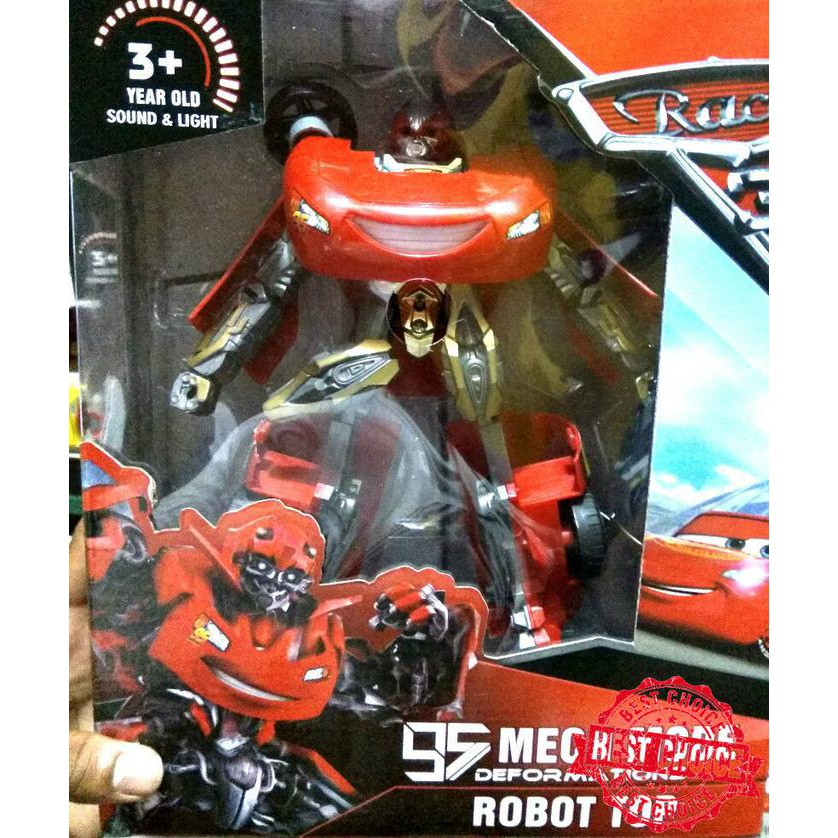 S4allleee Mainan Tobot Transformer Robot Mobil MCQUEEN BESAR Terb4ruuu