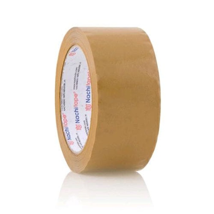 

Lakban Isolasi Nachi Opp Tape 100 Yard x 48mm Coklat - Besar ( 2" x 100 yard )