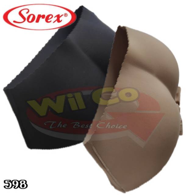 J598 Sorex Celana Dalam Busa Bokong, Pantat Palsu Wanita Size S - XL (BB 35 -55 Kg)