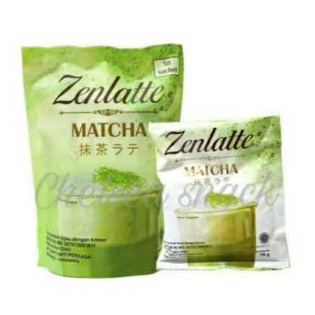 Zenlatte Milk Tea dan Macha