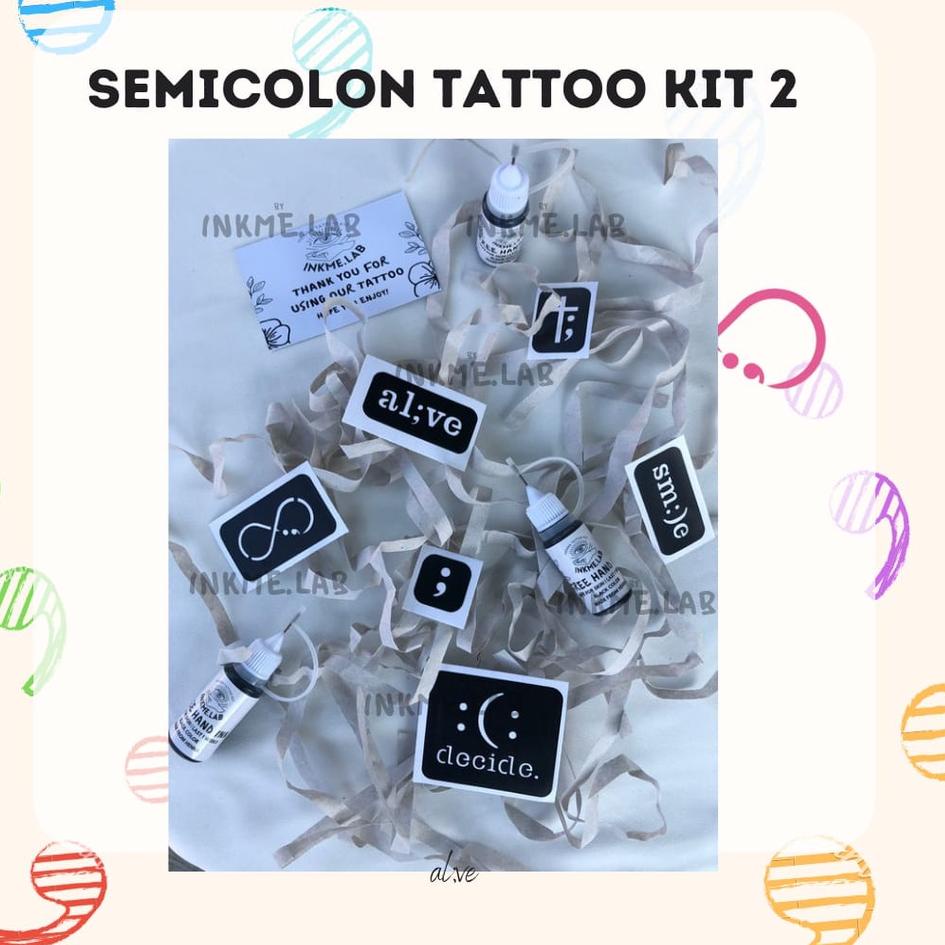 Keren Semicolon Tattoo Kit 375
