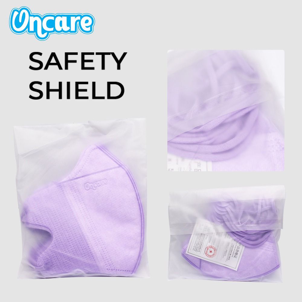 MASKER DUCKBILL ONCARE 10PCS 3PLY EMBOS WARNA WARNI TERBARU 1 PACK ISI 10 PCS