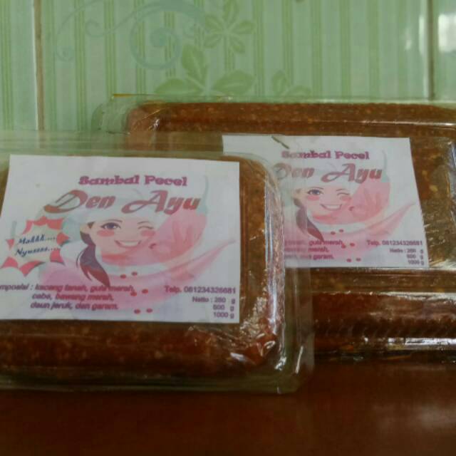 

Sambel pecel/sambel kacang magetan