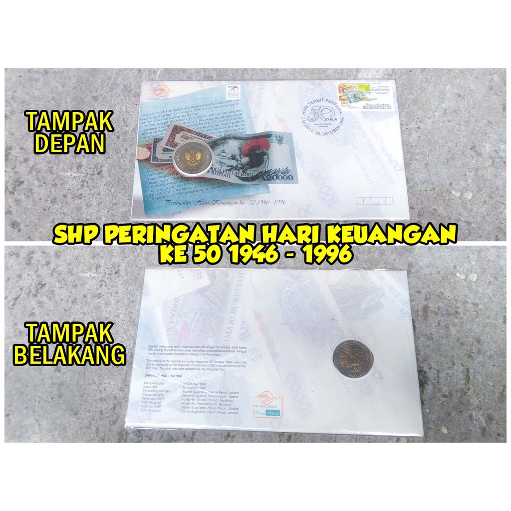 

SHP Prangko dan koin 1000 peringatan hari keuangan ke 50