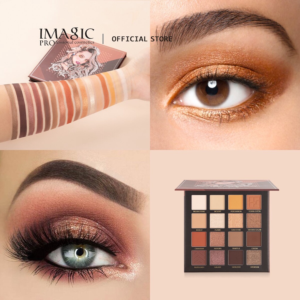 (READY &amp; ORI) Imagic Star Temptation 16 Color Eyeshadow Pallete EY 341