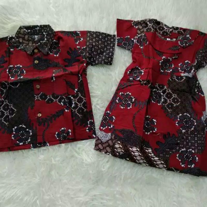 Dress Batik Anak Perempuan