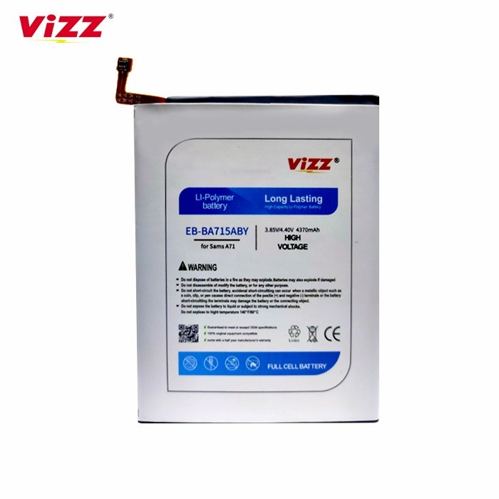 Doubel Power Battery Batere Batre Baterai Vizz Samsung A71 A715 EB-BA715ABY