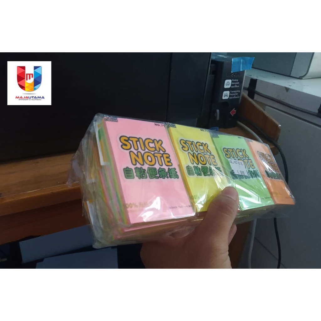 

Stick Note (pembatas atau Catatan Warna Warni)