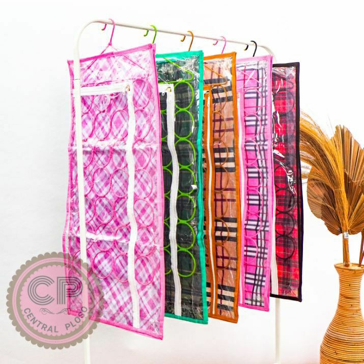 HANGING JILBAB HIJAB ANTI Debu PREMIUM / GANTUNGAN JILBAB ORGANIZER hangingcp