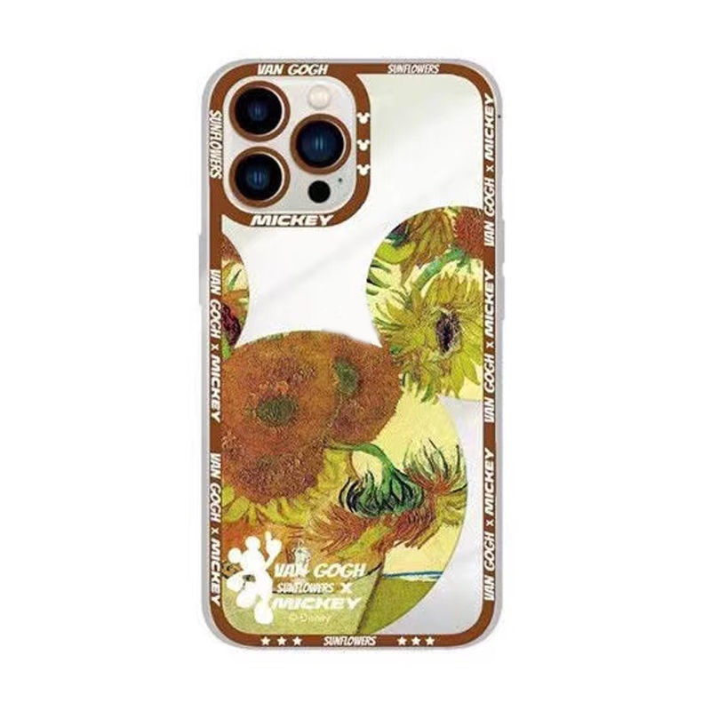 Soft Case Silikon Tpu Transparan Motif Bunga Untuk Iphone 13 12 Mini 11 10 Pro XS Max X XR 8 7 6 6S Plus SE 2020