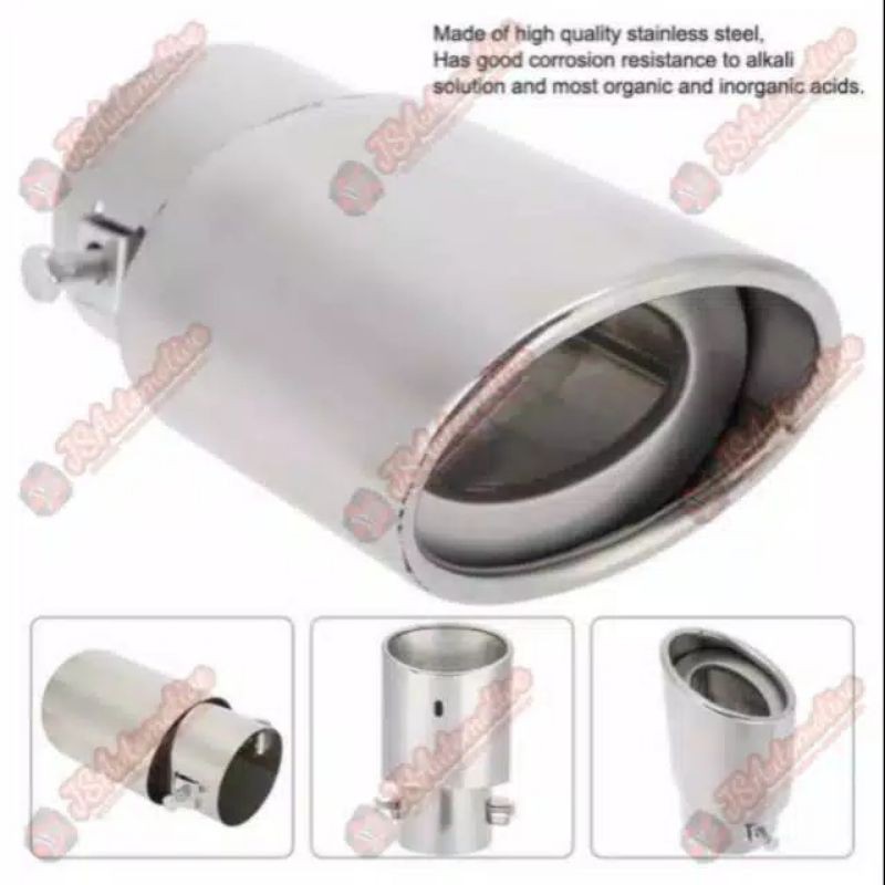 Tip Muffler Variasi ujung pipa knalpot Mobil Lurus