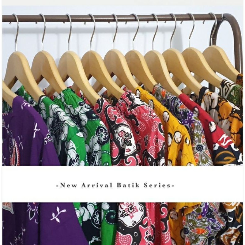 Daster | Baju tidur | Batik Kencana Ungu | Jumbo