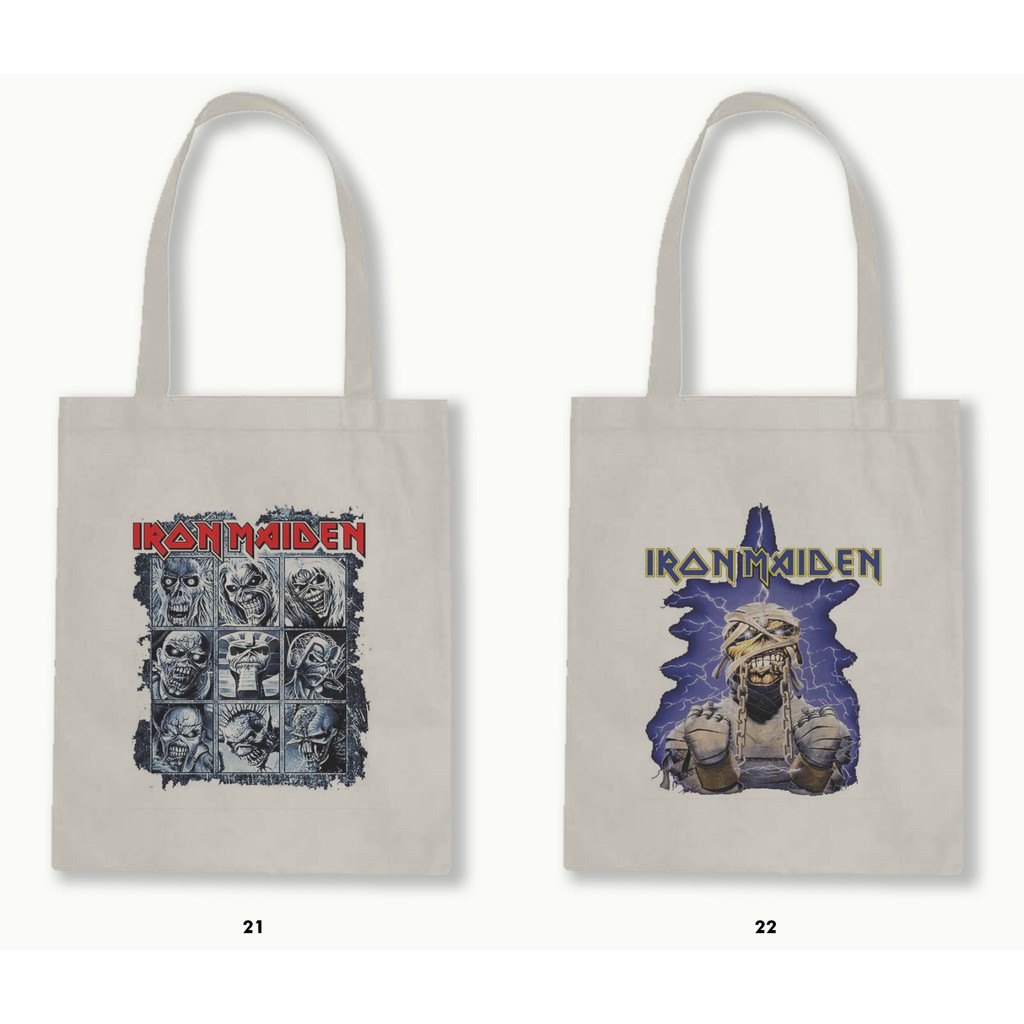 TOTE BAG BLACU - IRON MAIDEN .02