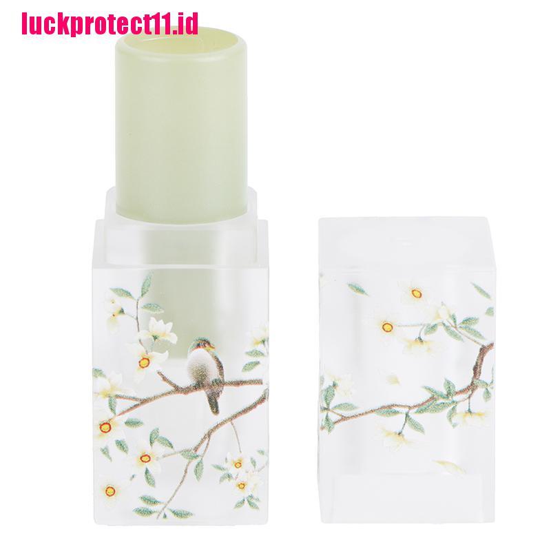 (LUCK11) 1pc Tabung Kosong Bentuk Persegi Untuk Tempat Lipstick / Lip Balm DIY