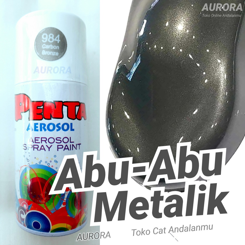 

Cat Pilox Abu Abu Metalik Penta Super Gloss Abuabu Monyet Carbon Bronze Metallic Metalic Grey Cet Pilok Pylox Spet Kualitas Premium