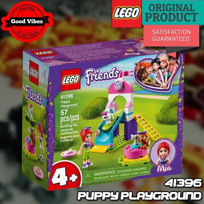 Original LEGO FRIENDS 41396 Puppy Playground - Mainan Anak Perempuan