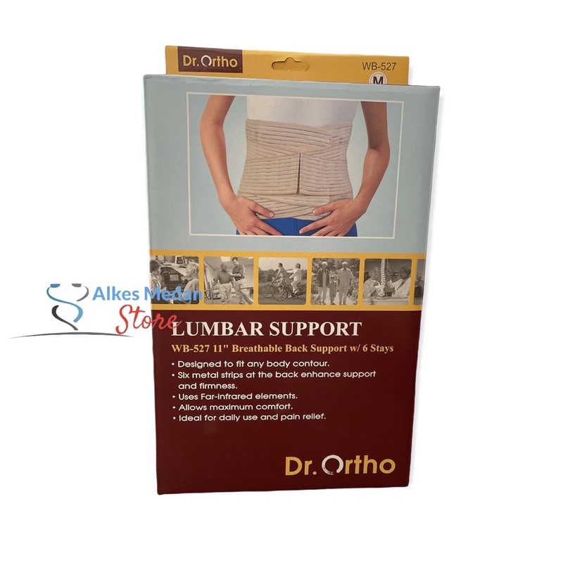 Sacro Lumbar Support Dr Ortho WB 527 /Korset Lumbar Dr.Ortho /Korset Saraf Kejepit