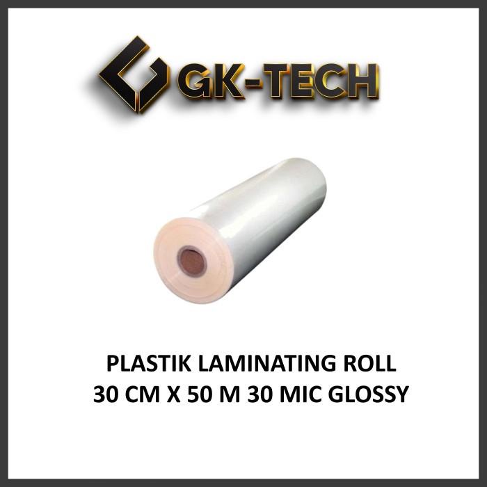 

Plastik Laminating Roll Glossy 30cm x 50m x 27MiC