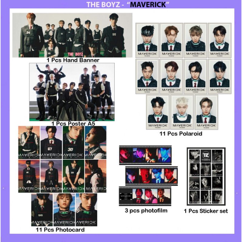 Paket Fankit The Boyz Maverick,the boyz the stealer
