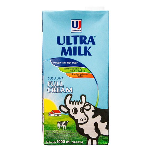

Ultra Milk Susu Full Cream 1 L