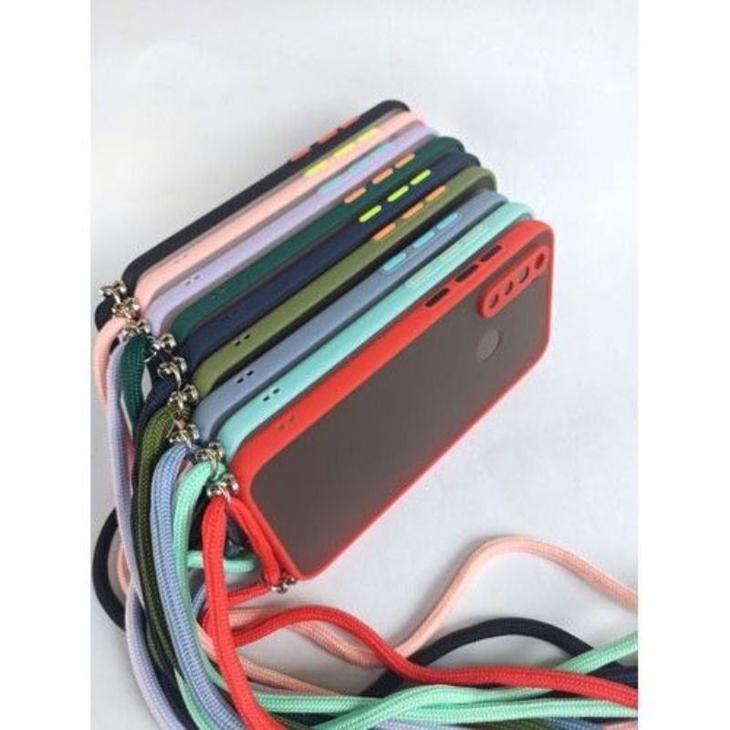 CASE MYCHOICE + PELINDUNG CAMERA + TALI VIVO Y17/Y15/Y12