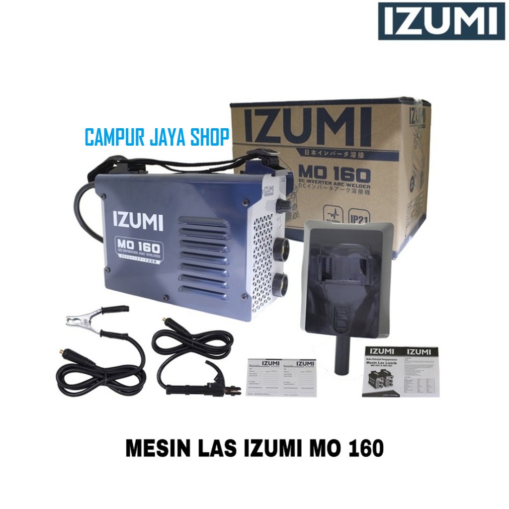 Mesin Las Listrik Travo Las Inverter IGBT MMA 160A IZUMI MO 160 AMPERE