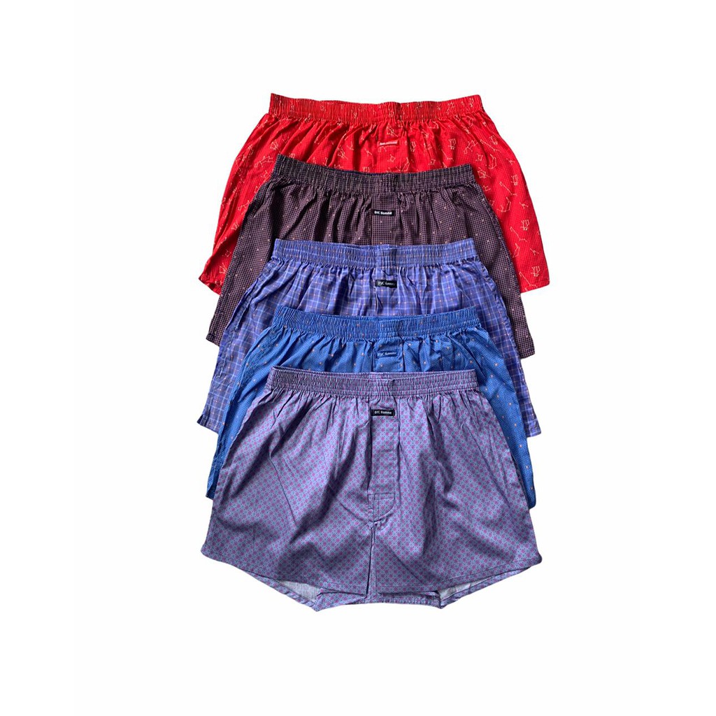 Boxer Underwear BYC size Asia Unisex Katun 1pcs