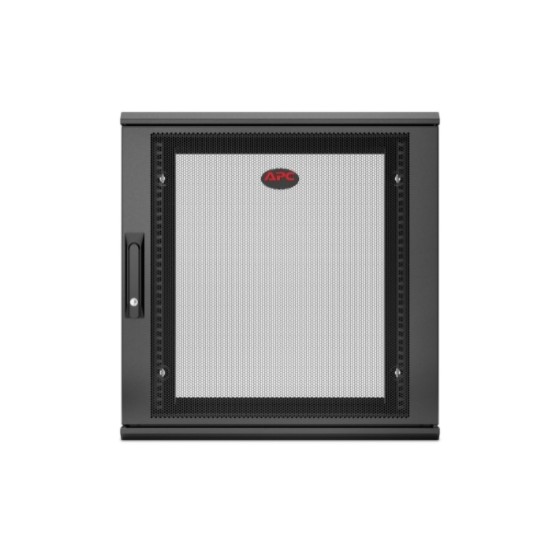 APC NetShelter 12U Wallmount Rack Enclosure Cabinet Single Hinged Server Depth