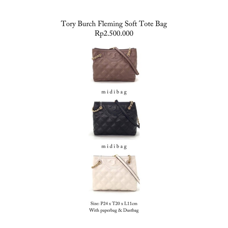 Tory Burch Fleming Soft Tote Bag