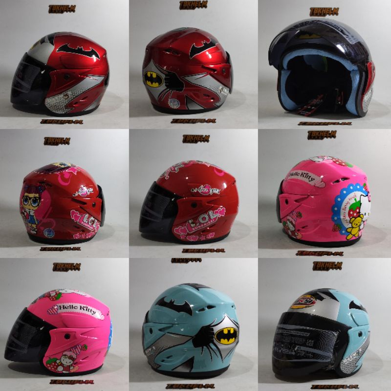 Helm anak SNI Helm anak standar SNI halfface