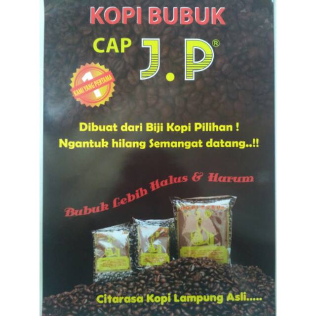 

KOPI JEMPOL cap J.P HALAL