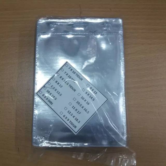 

Plastik ID Card 10x14.5 / Plastik Panitia 10 x 14.5 cm