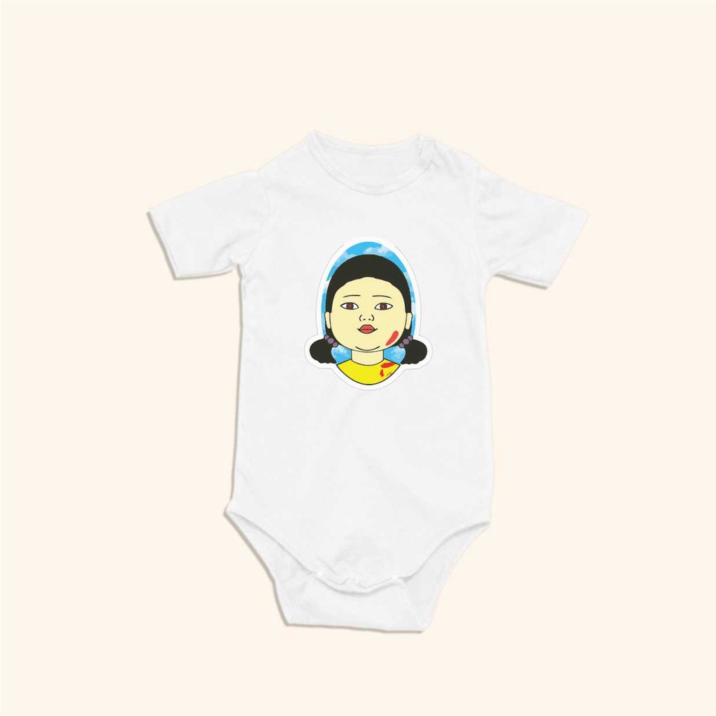 Jumper Bayi/Rumper/Bodysuit Boneka Squid Squad