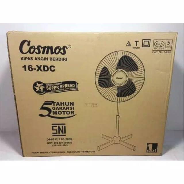 Stand Fan Cosmos 16 XDC Garansi Resmi