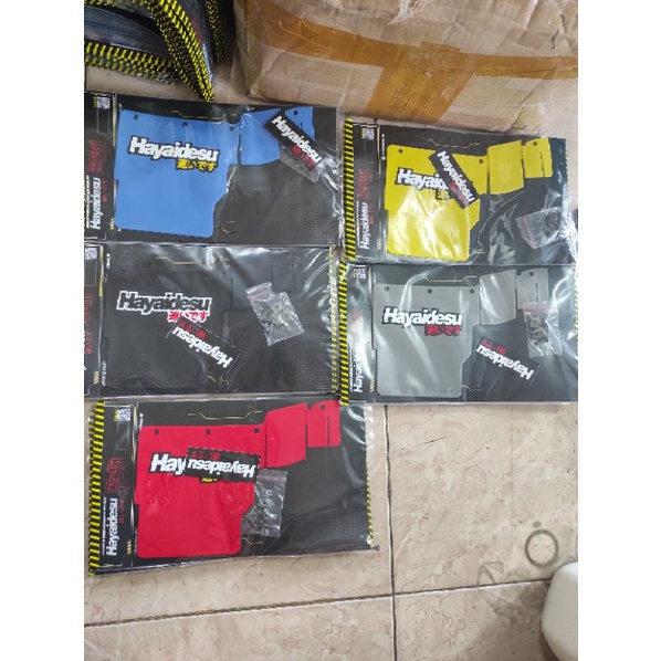 Mud Flap/Karet Lumpur Hayaidesu Original Aerox