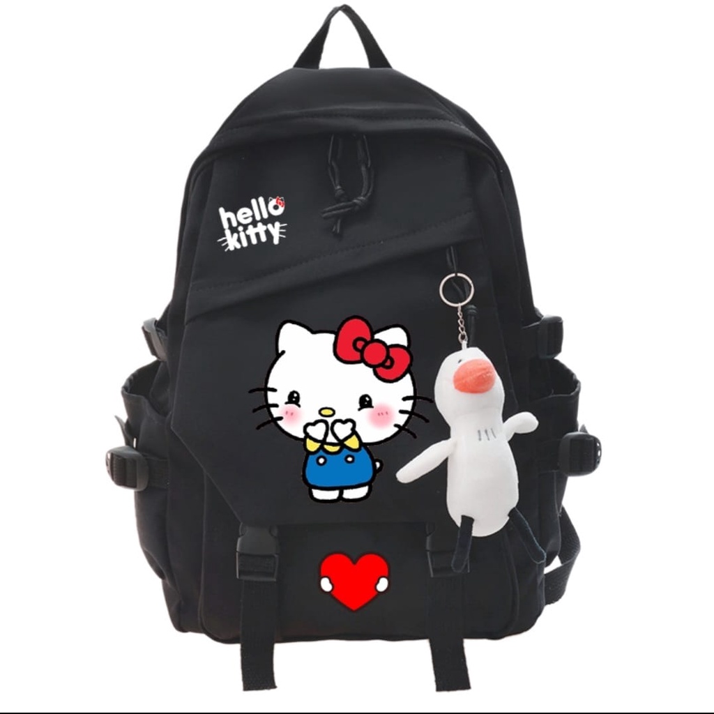 samasuka.shop - Tas Ransel Anak Perempuan Tk Sd Sekolah Karakter Kartun Hello Kittty Mini Wanita Paud Cewek Lucu