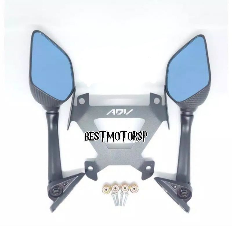 Paket Breket Serpo dan Spion R25 PNP Honda ADV 150