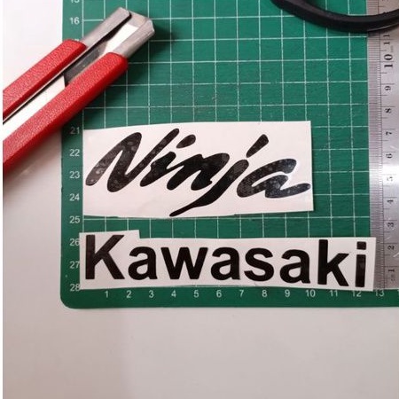 STIKER KAWASAKI NINJA CUTTING