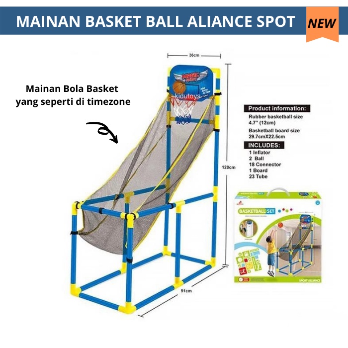 Mainan Anak Laki Laki Robot Basket Hampers Edukasi Cowok Olahraga Anak 1 2 3 Tahun Lego City BT251