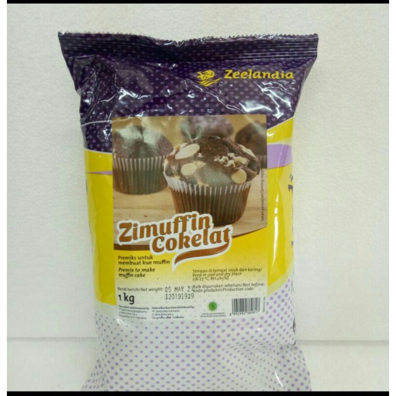 

Zeelandia Zimuffin Cokelat 1kg