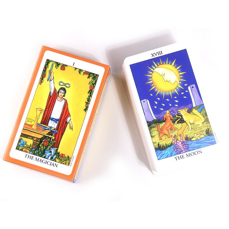 [BISA COD] Kartu Tarot Radiant Rider-Waite Tarot Card | The magician 78 cards Deck