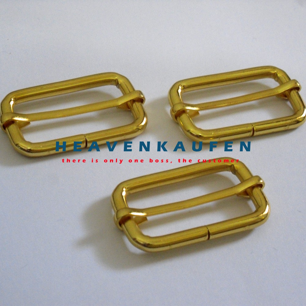 Ring Jalan/Adjuster Tas Warna Gold 3,8 cm Premium Quality