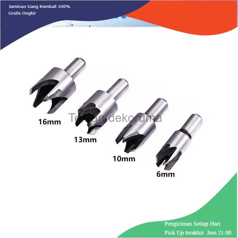 TD-DFA NEWONE Mata Bor Hole Punch Drill Bit Claw Type 6-16mm 4PCS - HL-120701