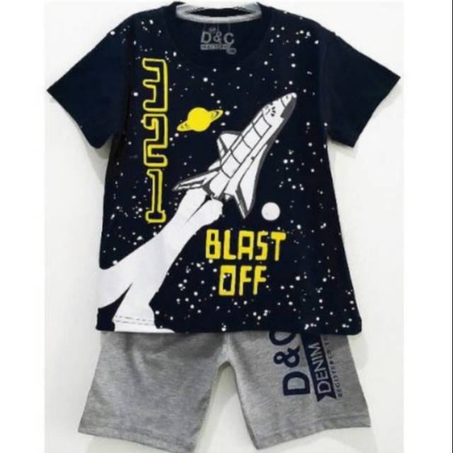 Baju setelan anak karakter