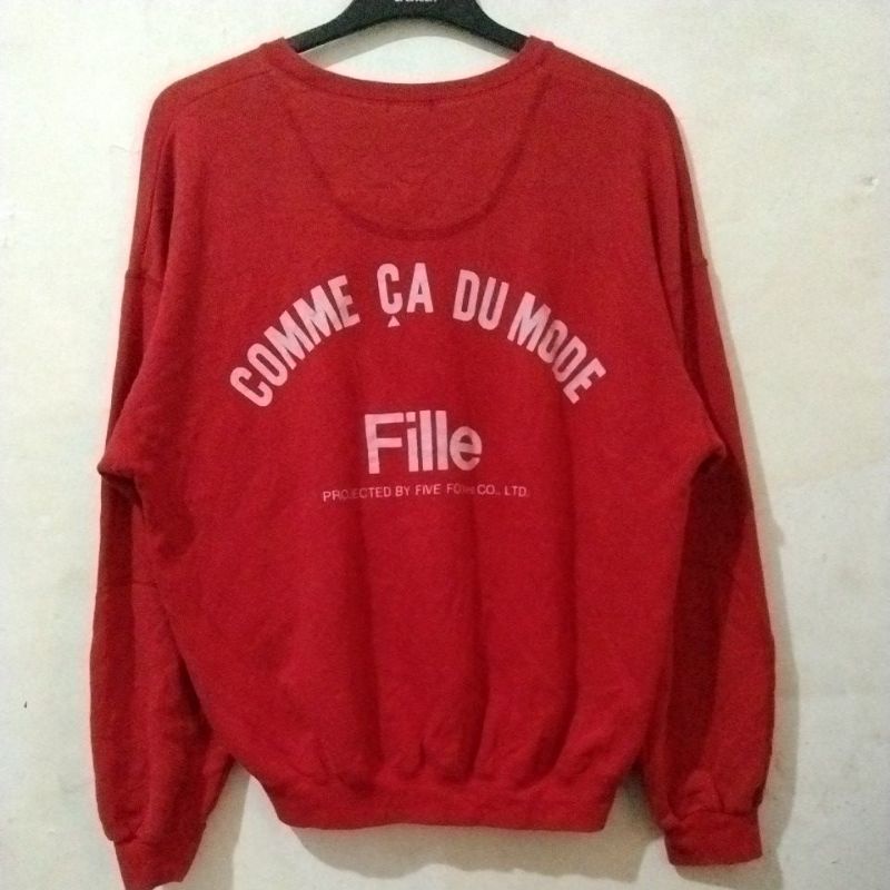CREWNECK OVERSIZE COMME CA ISM