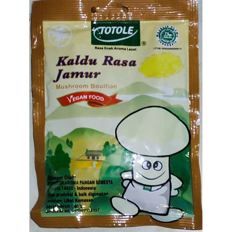 

TOTOLE Kaldu Rasa Jamur 40gr