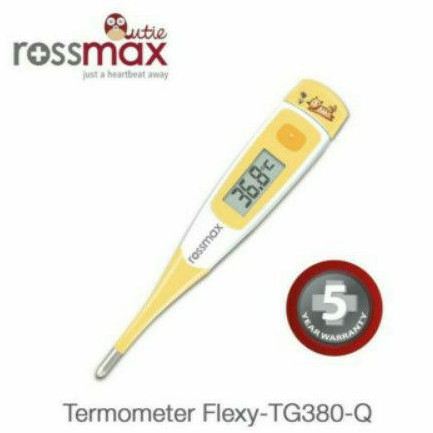 Thermometer Rossmax TG-380Q / Termometer Digital ujung lentur 10 detik