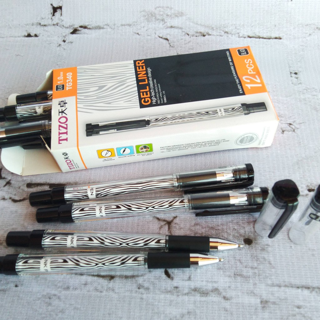 

Pulpen Gel TIZO TG340 - 1.0 mm MURAH 1 PCS