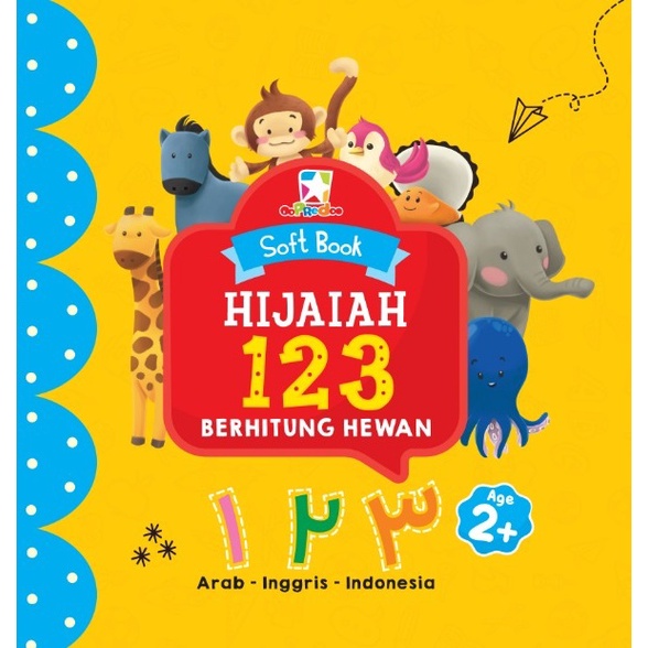 Opredo Soft Book Hijaiah: 123 Berhitung Hewan - Tim Oopredoo