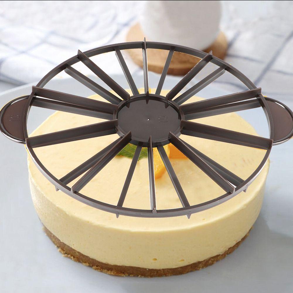 Rebuy Roti Cake Divider Bulat 10 /12Piece Bakeware Cheesecake Alat Panggang Kue Mouss Cake Tools